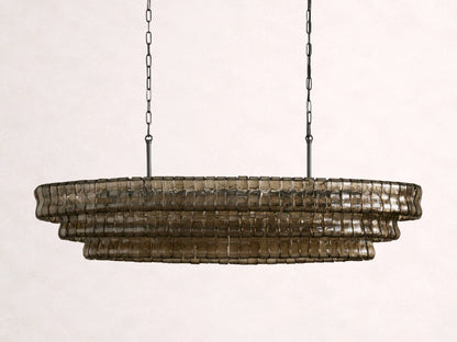 Ghiaccio Oval Chandelier