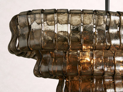 Ghiaccio Oval Chandelier