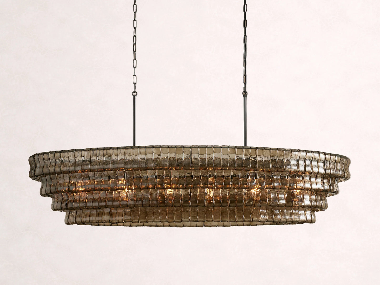 Ghiaccio Oval Chandelier