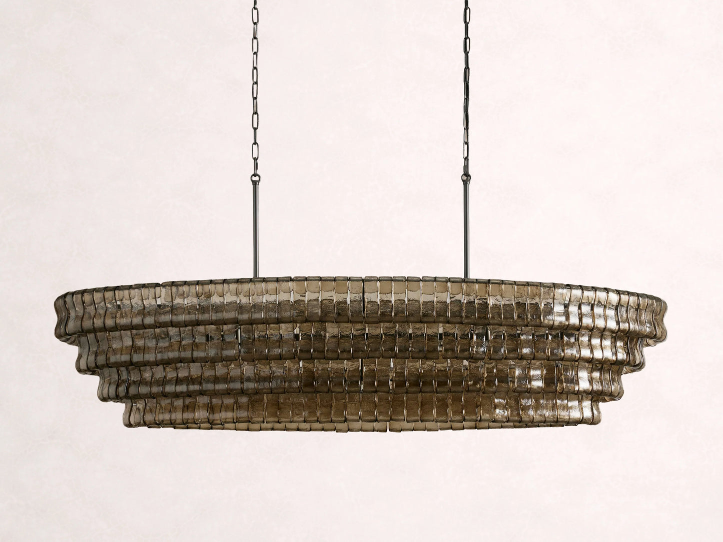 Ghiaccio Oval Chandelier