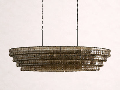 Ghiaccio Oval Chandelier
