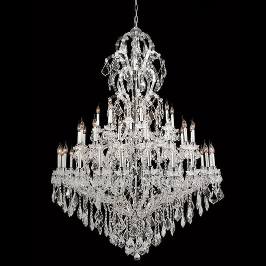 48 lights chrome maria chandelier