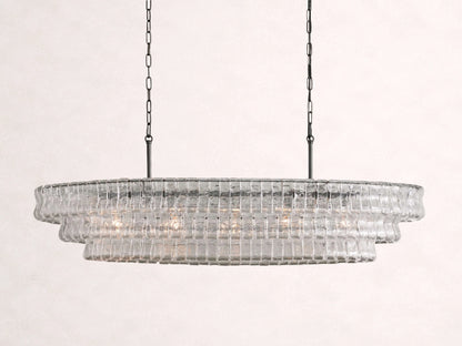 Ghiaccio Oval Chandelier