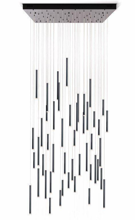 Bellini Square Tubular Pendant Light Chandelier - Richardrider
