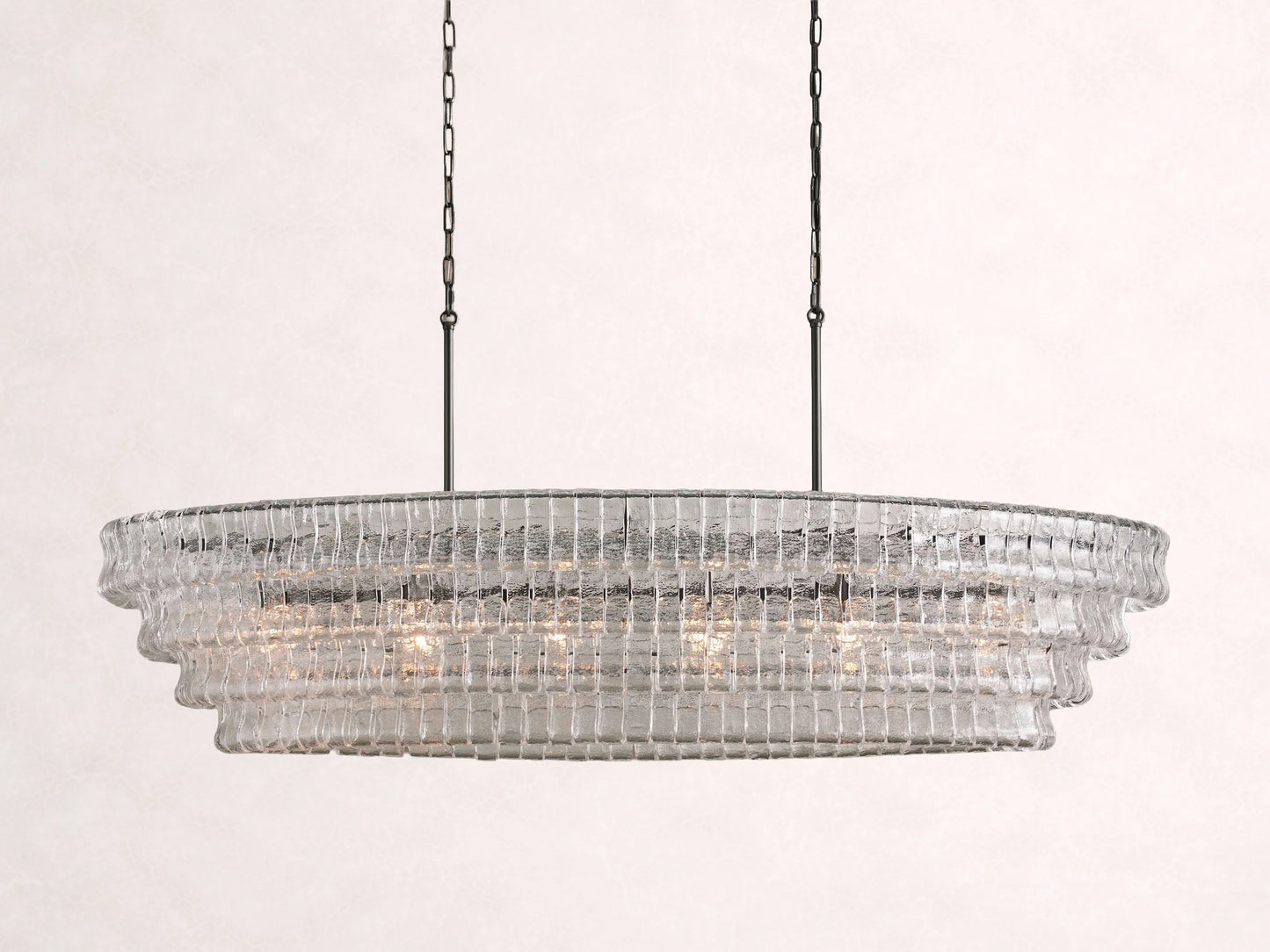 Ghiaccio Oval Chandelier