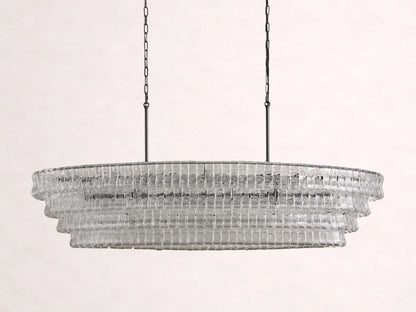 Ghiaccio Oval Chandelier