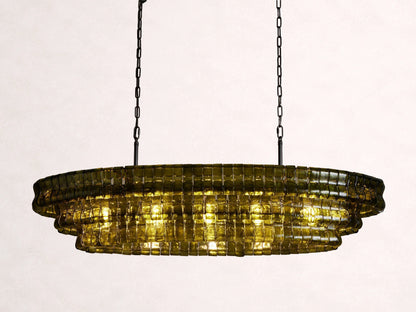 Ghiaccio Oval Chandelier