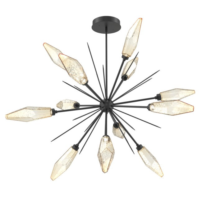 Elaris Rock Crystal Round Chandelier - Richardrider