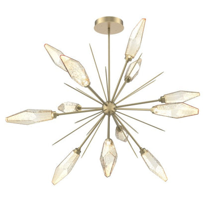 Elaris Rock Crystal Round Chandelier - Richardrider