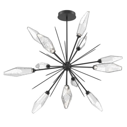 Elaris Rock Crystal Round Chandelier - Richardrider