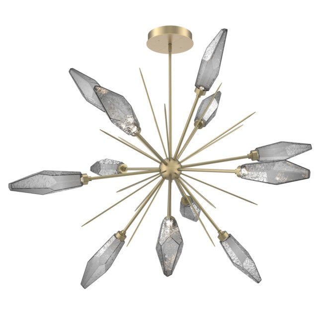 Elaris Rock Crystal Round Chandelier - Richardrider