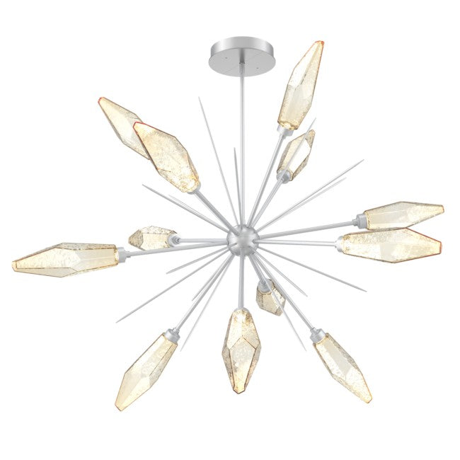 Elaris Rock Crystal Round Chandelier - Richardrider