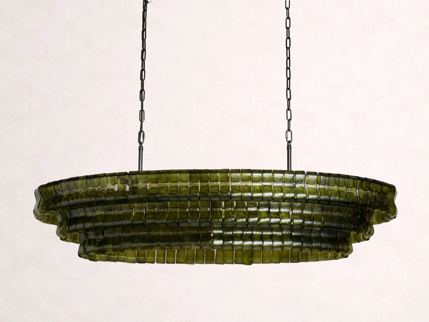 Ghiaccio Oval Chandelier
