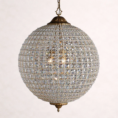 Poppy Round Chandelier