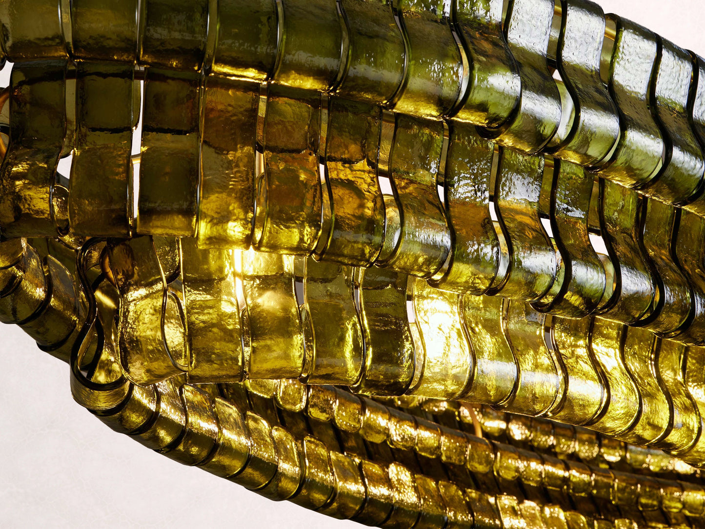 Ghiaccio Oval Chandelier