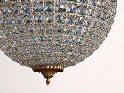 Poppy Round Chandelier