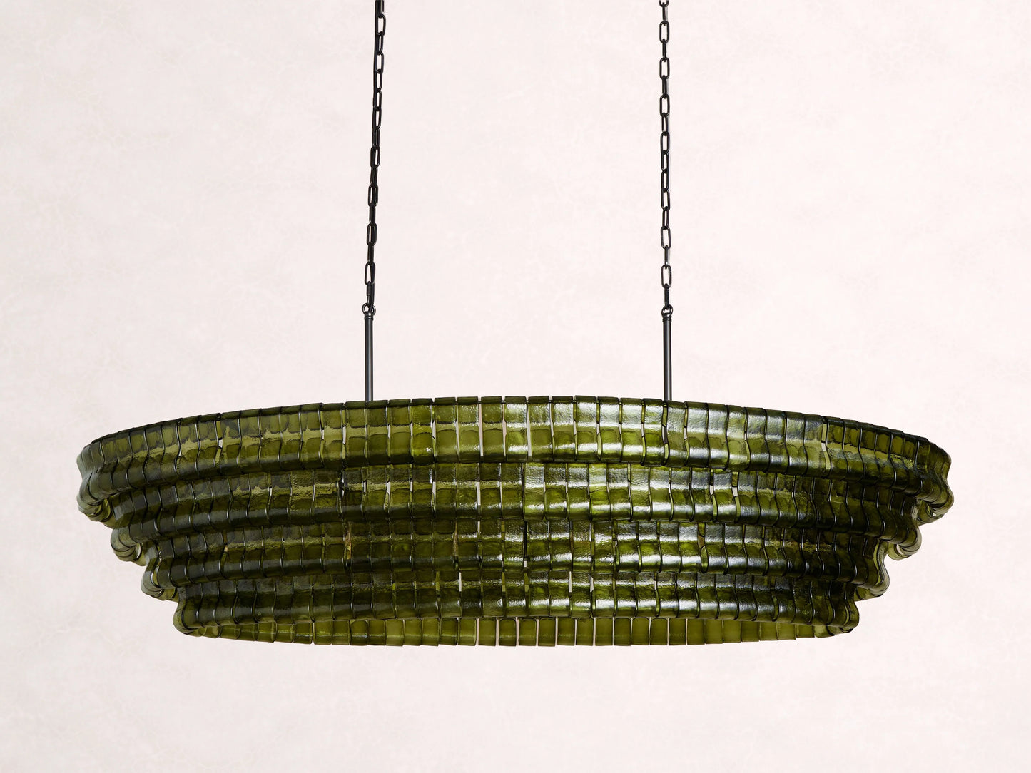 Ghiaccio Oval Chandelier