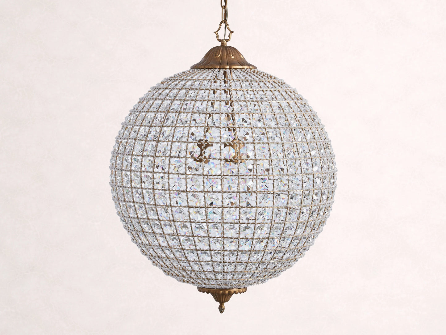 Poppy Round Chandelier