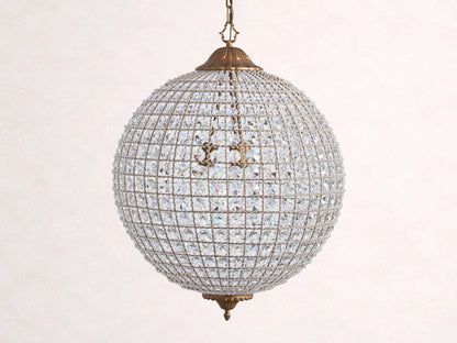 Poppy Round Chandelier