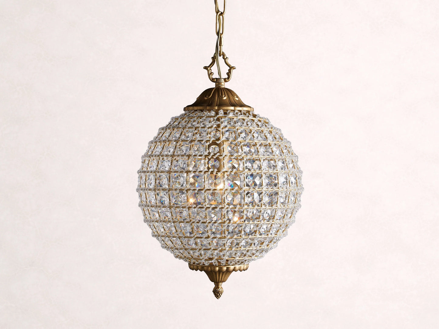 Poppy Round Chandelier