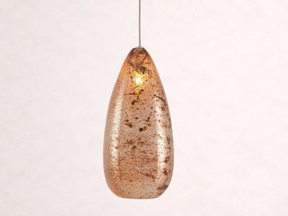 Edda Cascade Teardrop Mercury Glass Pendant