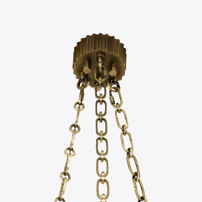 Chaplin Alabaster Plafonnier Chandelier