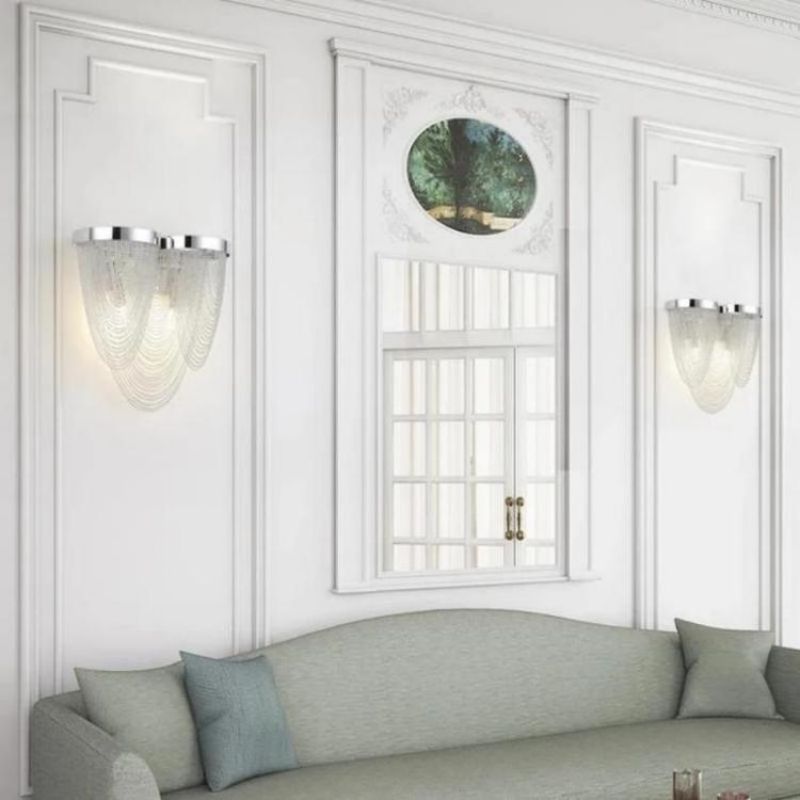 Aluminum Chain Tassel Wall Sconce - Richardrider