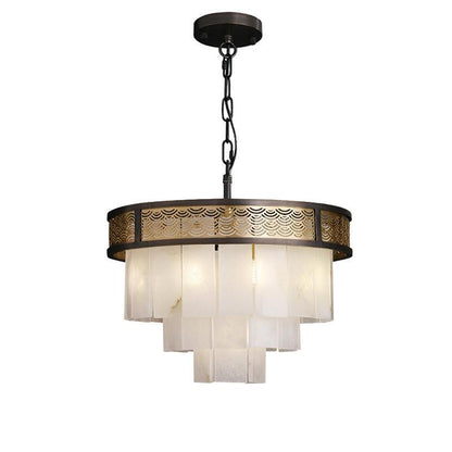 Marble Alabaster Lorry Multi-layer Classic Chandelier - Richardrider