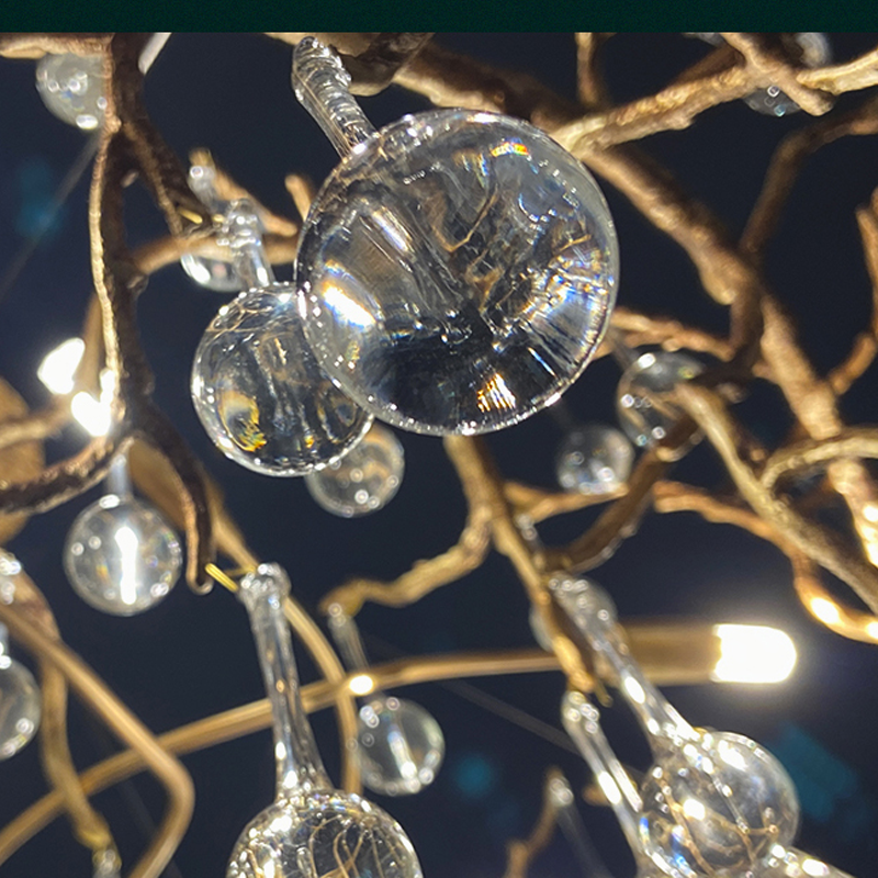Iris Raindrop Crystal Branch Chandelier 31'' 39'' 47'' - Richardrider