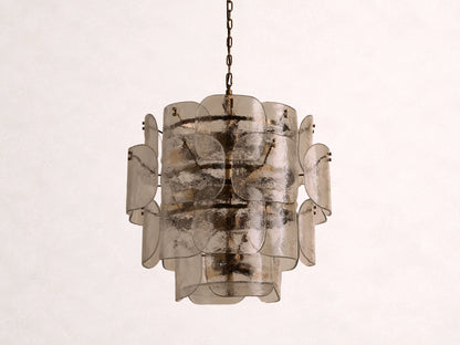 Blaire Round Glass Chandelier 32''D