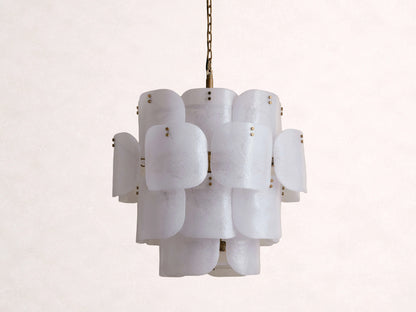 Blaire Round Glass Chandelier 32''D