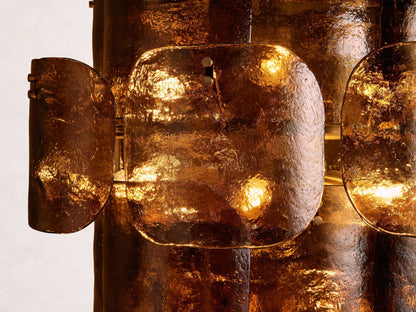 Blaire Round Glass Chandelier 32''D