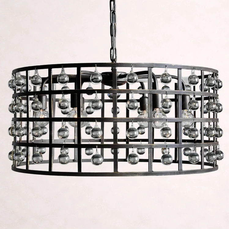 La Cage Round Chandelier