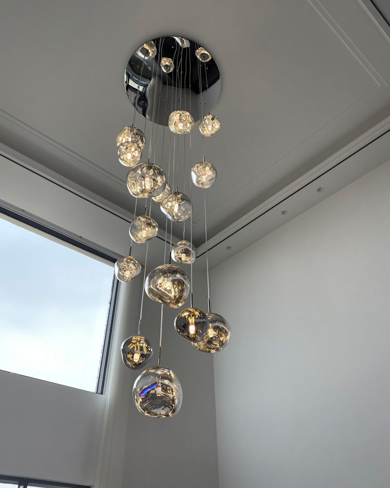 Modern Rock Acrylic Special Shape Pendant Lighting