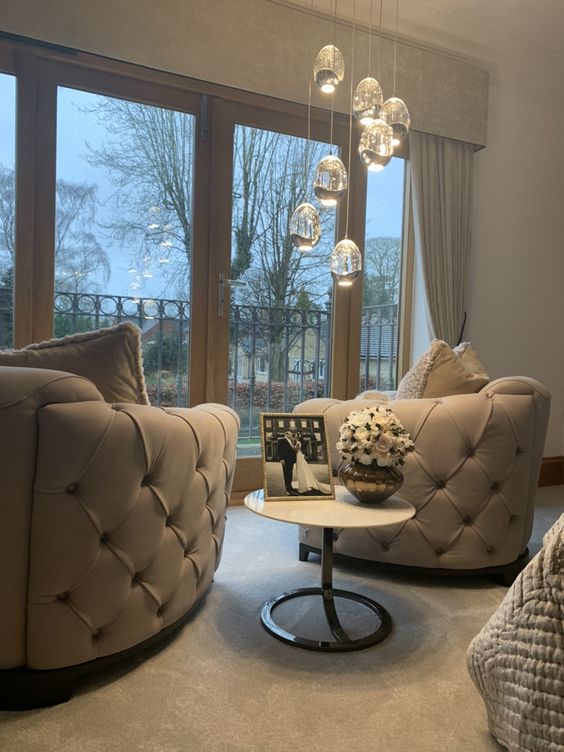 Extra Long Glass LED Droplight Chandelier Pendant for Staircase/Foyer