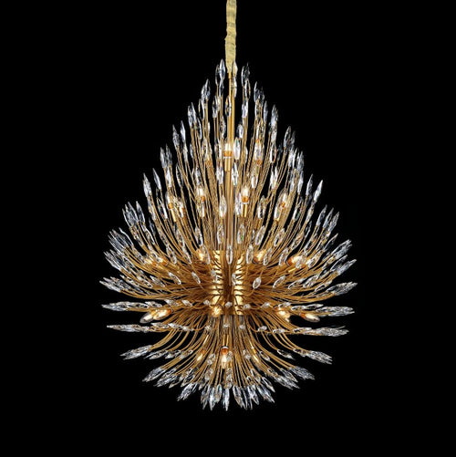Lily Starburst Crystal Sputnik Chandelier 43"W - Richardrider