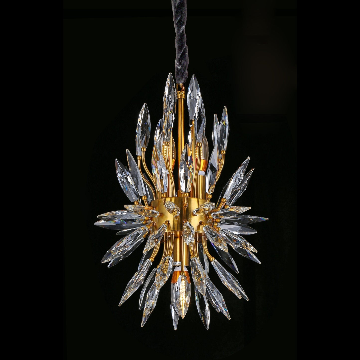 Lily Starburst Crystal Sputnik Chandelier - Richardrider