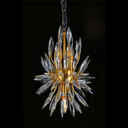 Lily Starburst Crystal Sputnik Chandelier - Richardrider