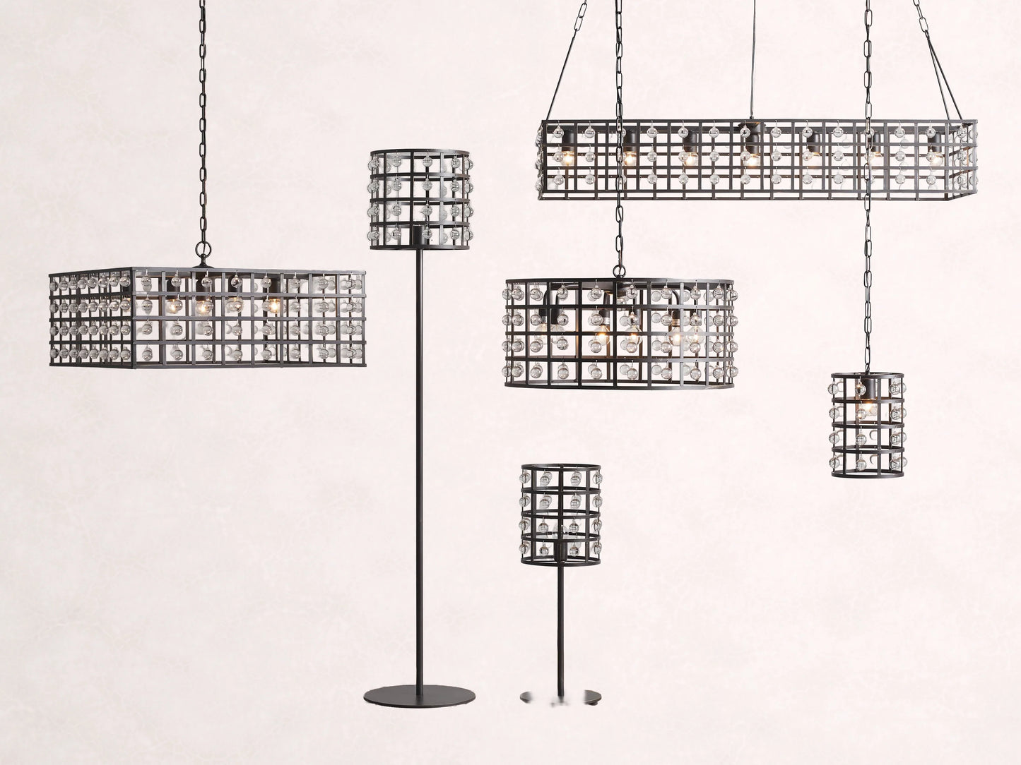 La Cage Rectangular Chandelier