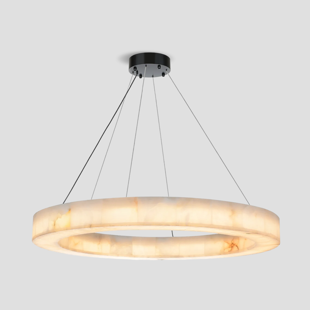 Alabaster Halo Ring Chandelier - Richardrider