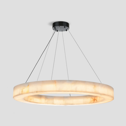 Alabaster Halo Ring Chandelier - Richardrider