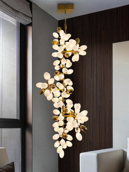 Large Branch Copper Chandelier with Grape Shape - Richardrider