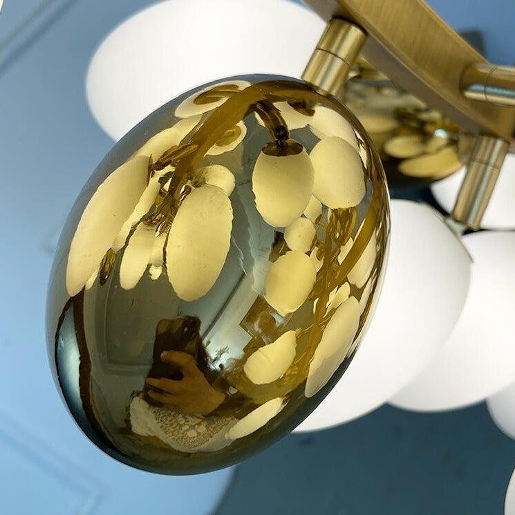 Large Branch Copper Chandelier with Grape Shape - Richardrider