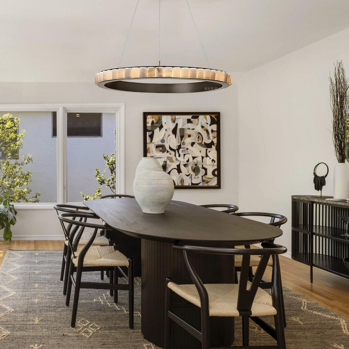 Avalon Alabaster Chandelier - Richardrider