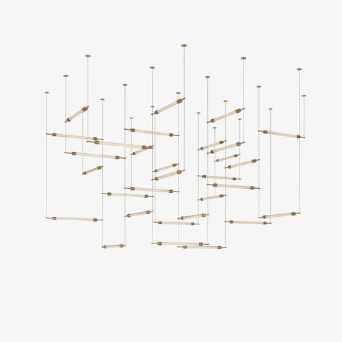 Crystal Grid Customize Chandelier
