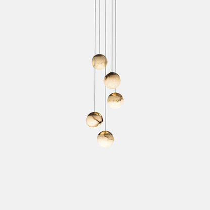 Calli 5 alabaster pendant - Richardrider