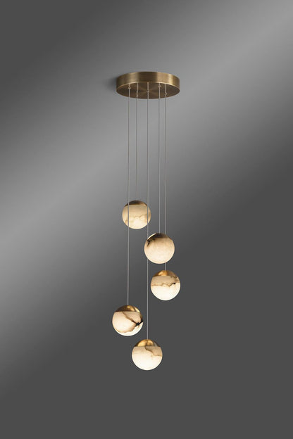 Calli 5 alabaster pendant - Richardrider