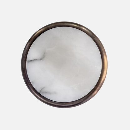 Moon alabaster wall sconce - Richardrider