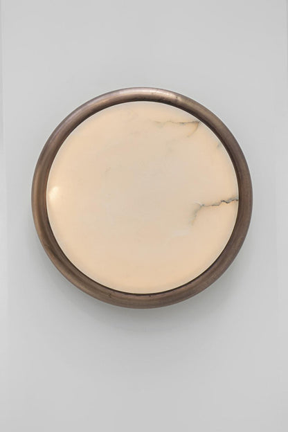 Moon alabaster wall sconce - Richardrider