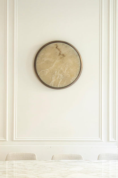 Moon alabaster wall sconce - Richardrider